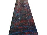 Fantasmagoria WTC Nr 5, akryl na płycie, 37.6x27 cm, 1999 r.