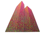 L-90 Nr 3 czyli Twin Towers, A = 102x60 cm,  B = 85x54 cm, 1991 r.