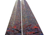 L-93-94 Nr 19 czyli Twin Towers, olej na płótnie, A = 285x130 cm, B = 280x145 cm