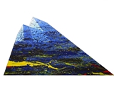 L-99 Nr 1 czyli Twins, akryl/latex na płycie, 62x117 cm, 1999 r.