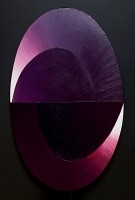 Vertical monochromatic ellipse No. 2