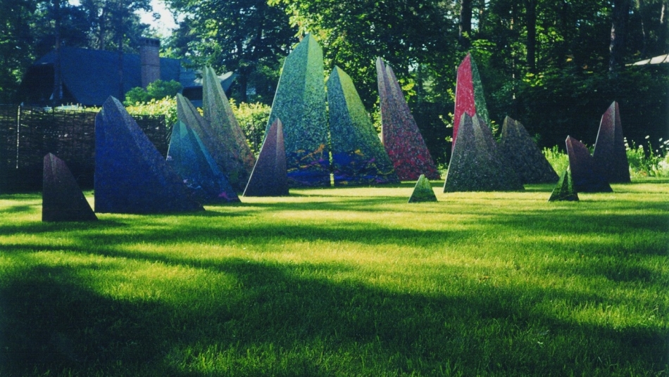 Architectural | installation in the garden